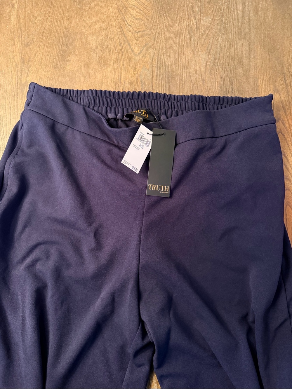 Women’s new Navy Elastic Waist Pants XL